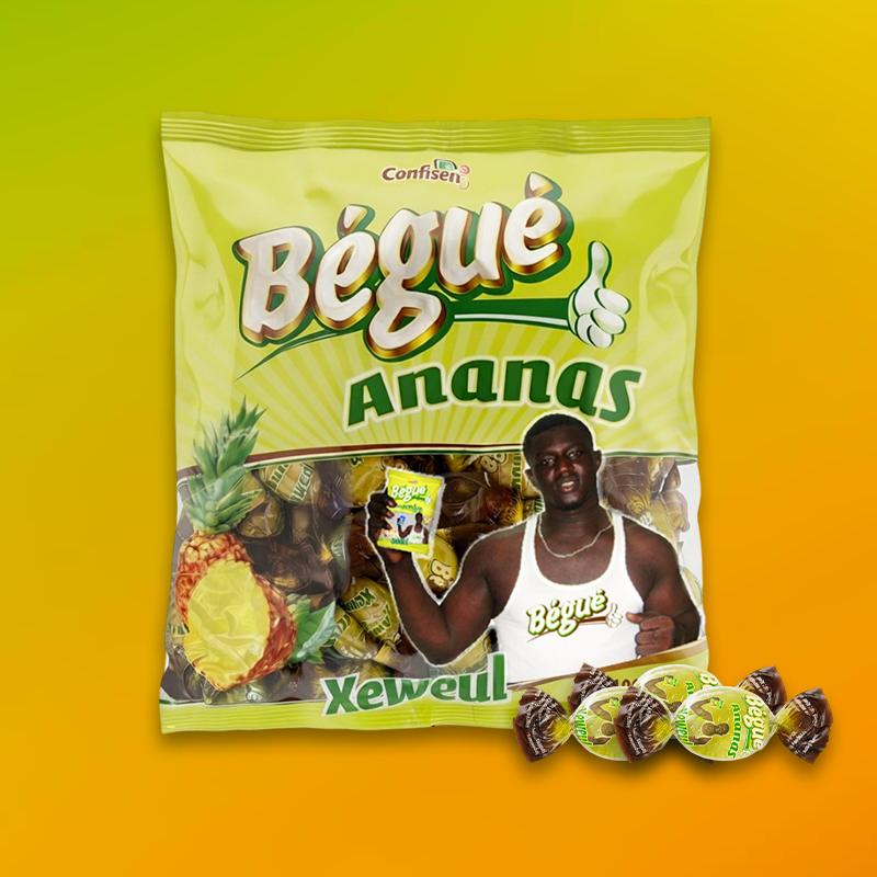 Bégué Ananas, sachet